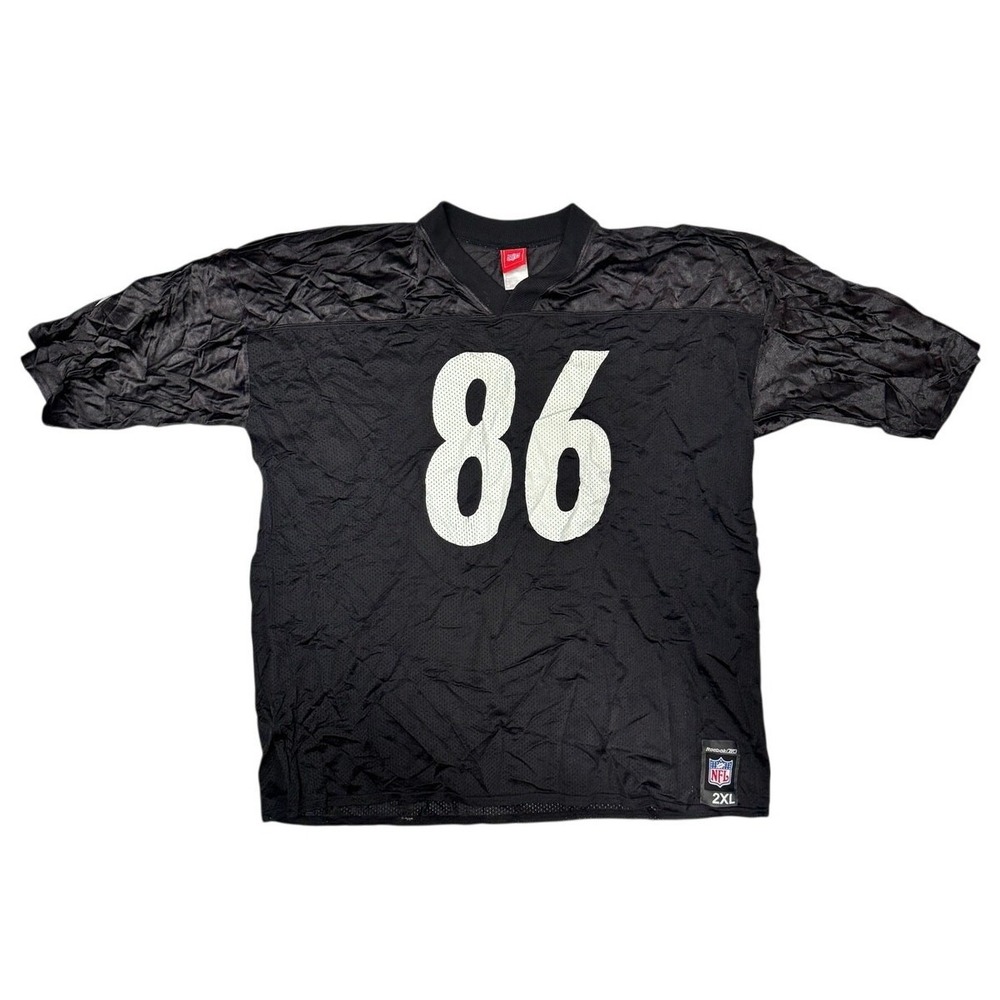 Pittsburgh Steelers Hines Ward 86 Football Jersey Mens XXL Reebok NFL Black